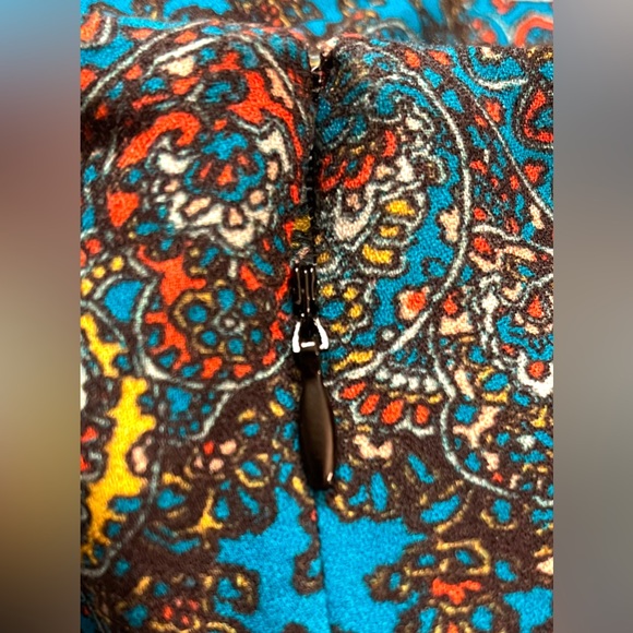 Super Cute ALICE & OLIVIA Soft Paisley "Cary" Dress Size 10 $296 - Picture 6 of 9